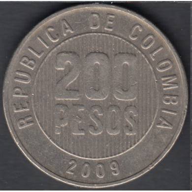 2009 - 200 Pesos - Colombie
