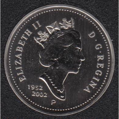 2002 - 1952 P - Specimen - Canada 5 Cents