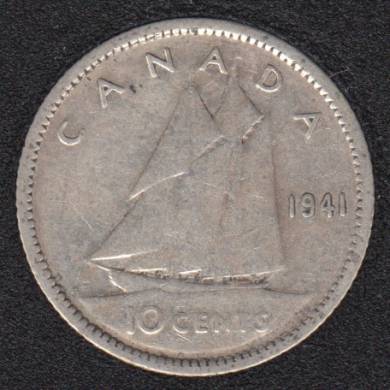 1941 - Canada 10 Cents