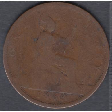 1860 - 1 Penny - Grande Bretagne