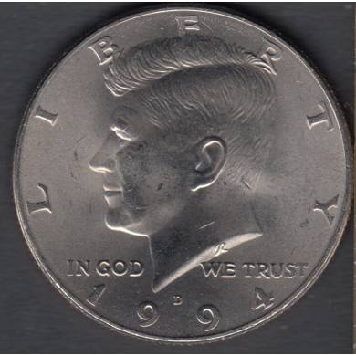 1994 D - B.Unc - Kennedy - 50 Cents