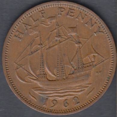 1962 - Half Penny - Great Britain