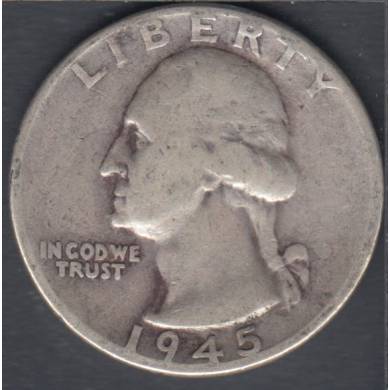 1945 - Washington - 25 Cents