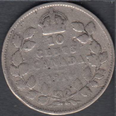 1914 - Good - Canada 10 Cents