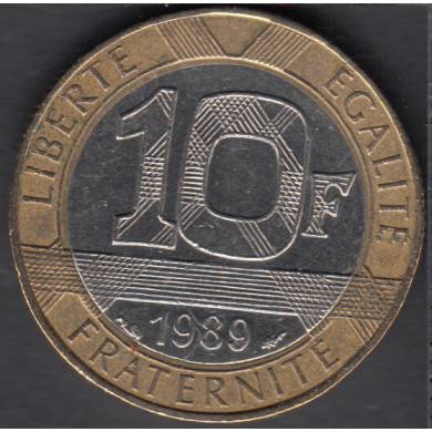 1989 - 10 Francs - France