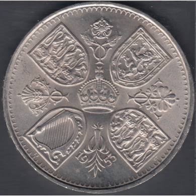 1953 - Crown (5 Shillings) - Unc - Great Britain