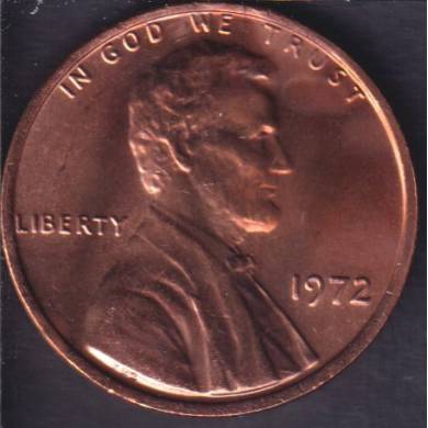 1972 - B.Unc - Lincoln Small Cent USA