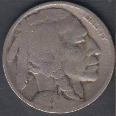 1927 D - Good - Indian Head - 5 Cents USA