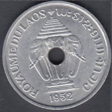 1952 - 20 Cents - B. Unc - Lao