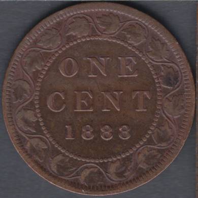 1888 - F/VF - Canada Large Cent