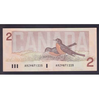 1986 $2 Dollars - AU - Crow Bouey - Préfixe ARZ