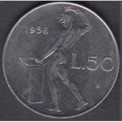 1956 R - 50 Lire - Italie