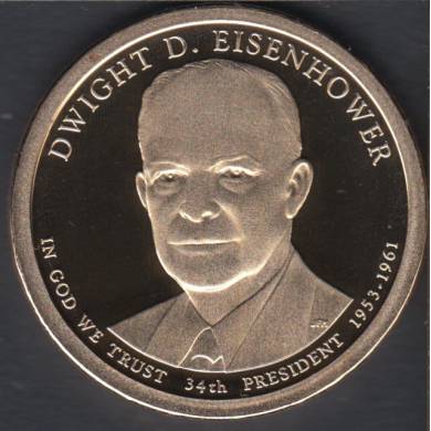 2015 S - Proof - D.D. Eisenhower - 1$