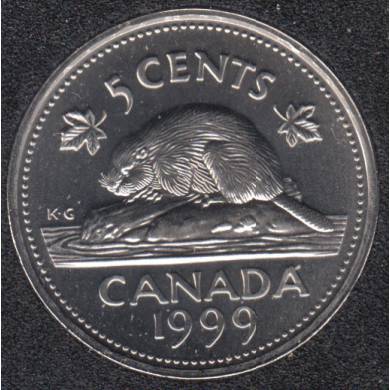 1999 P - NBU - Canada 5 Cents