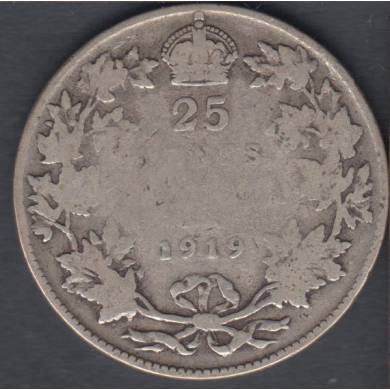 1919 - Good - Canada 25 Cents
