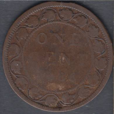 1886 - Filler - Obverse #1 - Canada Large Cent