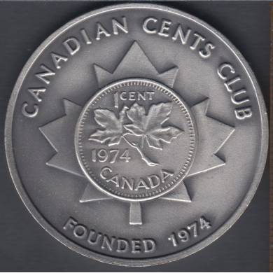 Jerome Remick - 1974 - Canadian Cent Club -  Plaqu Argent - Mdaille