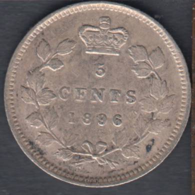 1896 - EF - Canada 5 Cents