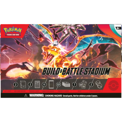 Pokémon Scarlet & Violet Obsidian Flame Build & Battle Stadium