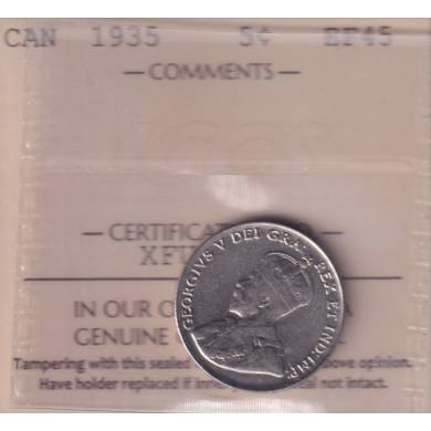 1935 - EF 45 - ICCS - Canada 5 Cents