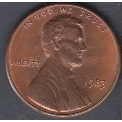 1983 - AU - UNC - Lincoln Small Cent