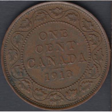 1913 - VF - Canada Large Cent