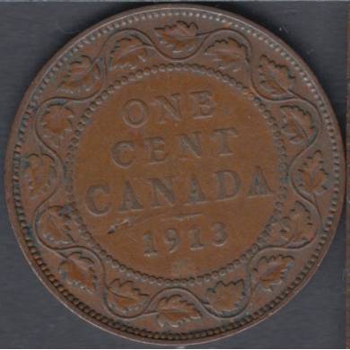 1913 - VG - Canada Large Cent