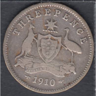 1910 - 3 Pence - Australia