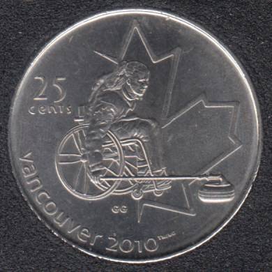2007 - #5 B.Unc - Curling en Fauteuil Roulant - Canada 25 Cents