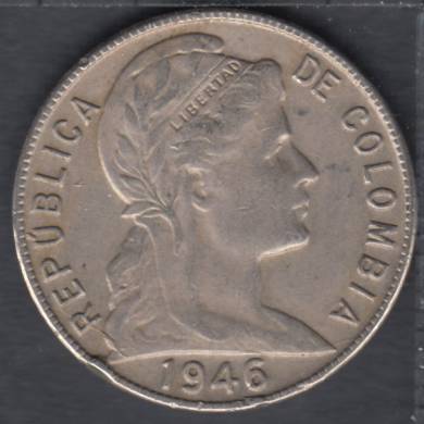 1946 - 5 Centavos - EF - Colombia
