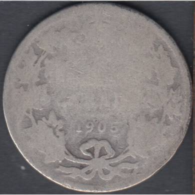 1905 - Filler - Canada 25 Cents