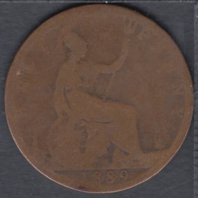 1889 - Half Penny - Great Britain