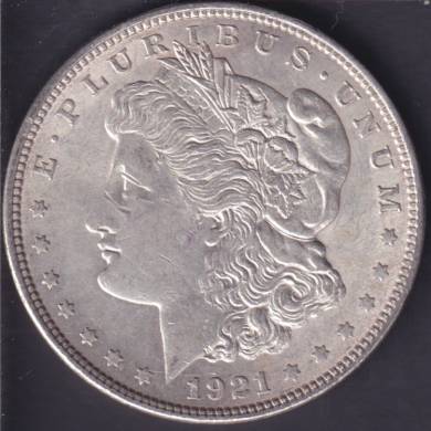 1921 - AU/UNC - Morgan Dollar USA