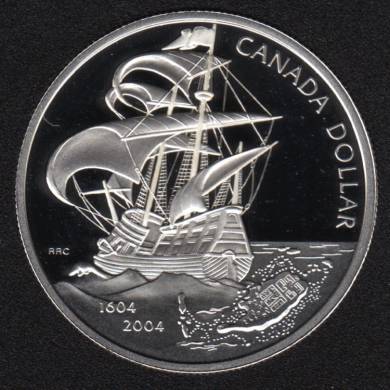 2004 - Proof - Fine Silver - Canada Dollar