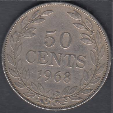 1968 - 50 Cents - Liberia