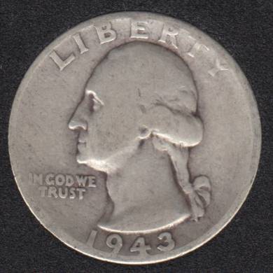 1943 - Washington - 25 Cents
