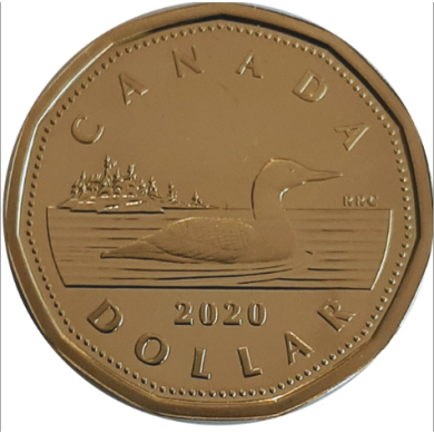 2020 - Proof - Canada Huard Dollar