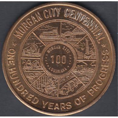 1960 - Morgan City Louisiana 100th Centennial - Good For 50¢