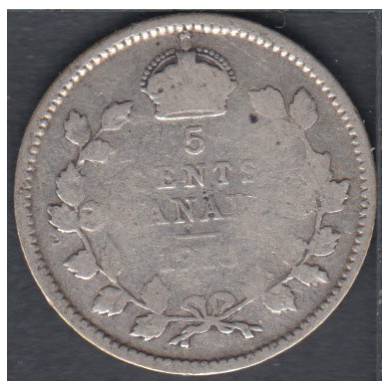 1913 - A/G - Canada 5 Cents