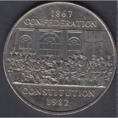1982 - Constitution - Nickel - Canada Dollar
