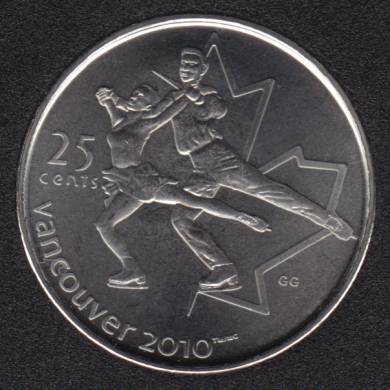 2008 - #3 NBU - Patinage Artistique - Canada 25 Cents