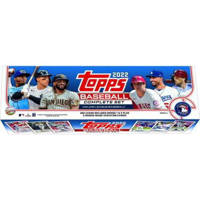 2022 Topps Baseball Complete Set - 660 Cartes & 5 Cartes Spécial