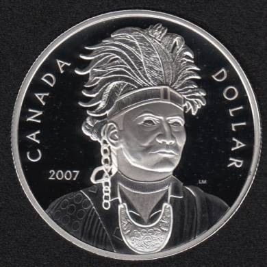 2007 - Proof - Argent .925 - Canada Dollar
