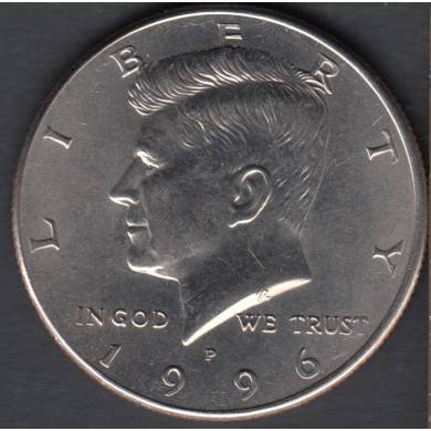 1996 P - B.Unc - Kennedy - 50 Cents