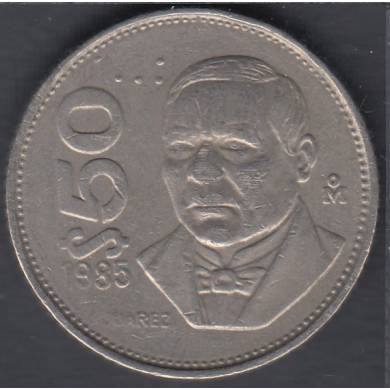 1985 Mo - 50 Pesos - Mexique
