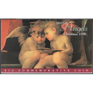1996 - $10 - Christmas - Heavenly Angels - Marshall Islands