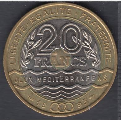 1993 - 20 Francs - Mediterranean Games - France