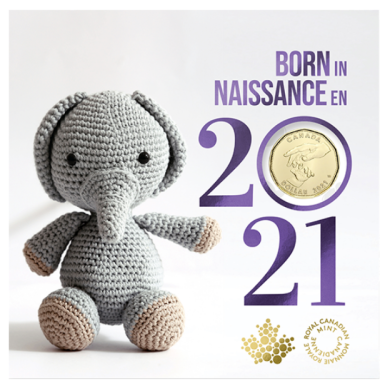 2021 - Baby 5-Coin Gift Card Set