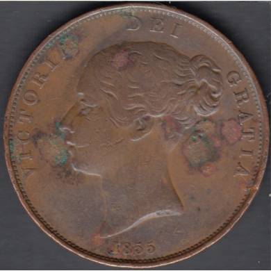 1855 - 1 Penny - Grande Bretagne