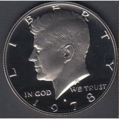 1978 S - Proof - Kennedy - 50 Cents